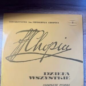 Fryderyk Chopin – „Dzieła Wszystkie” – kolekcja 17 płyt winylowych Polskie Nagrania Muza