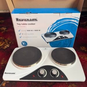 Ravanson HP-7020W – dwupalnikowa kuchenka elektryczna 2500 W z oryginalnym opakowaniem