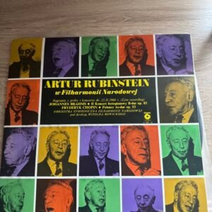 Artur Rubinstein w Filharmonii Narodowej – Brahms: II Koncert fortepianowy B-dur op. 83 / Chopin: Polonez As-dur op. 53 – 3 LP