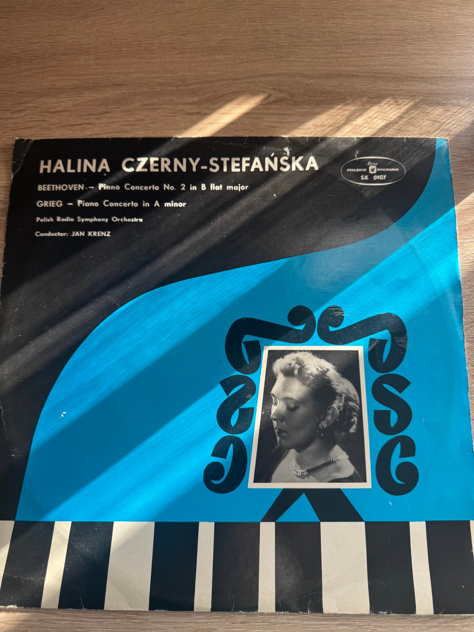 Halina Czerny-Stefańska – Beethoven / Grieg – Koncerty fortepianowe – Jan Krenz – Polskie Nagrania Muza